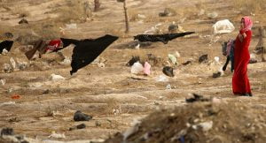 متحرش يشوه امرأة عراقية بماء النار… فيديو وصور