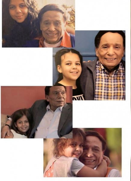 حفيدة عادل إمام تخطف الأضواء في عيد ميلاد جدها "صور" 1