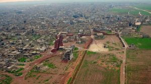 “ي ب ك” الإرهابية تواصل حفر الأنفاق قرب الحدود السورية التركية