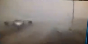  تصادم طائرتين قطريتين في مطار حمد الدولي (فيديو)