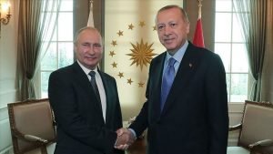 أردوغان يهنيء بوتين