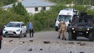 اصابة جندي في انفجار شرقي تركيا