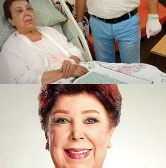 الصورة الأولى لـ رجاء الجداوي من داخل المستشفى! 1