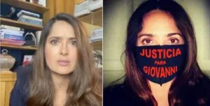 سلمى حايك تهاجم الأمن المكسيكي