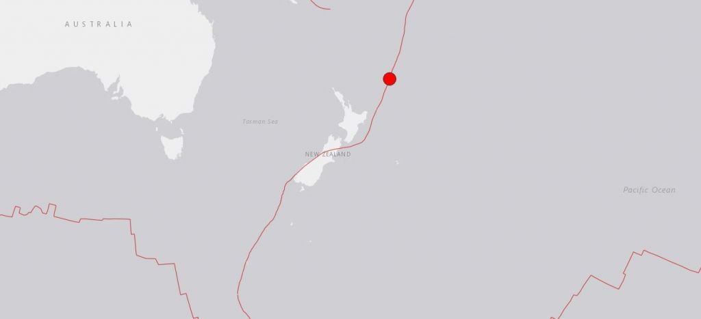 زلزال في نيوزيلاندا