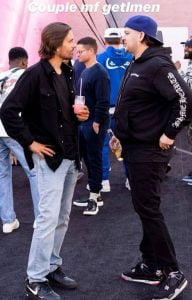 ظهور نادر لشقيق بنات كارداشيان في ميلاد كلوي بعدما فضح حبيبته 5