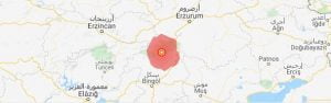  مصرع تركي وإصابة 18 في زلزال “بينغول” ووفد حكومي يصل المنطقة المنكوبة