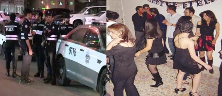 بعد شكاوى الجيران .. هذا ما ضبطه الأمن الكويتي بعد مداهمة فيلا وشاليهين!! 5