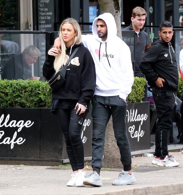 الظهور الأول لرياض محرز مع صديقته الجديدة رفيقة أغويرو السابقة... صور 1