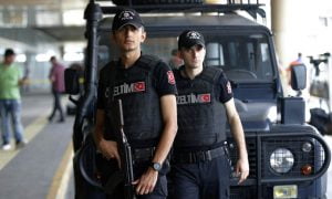 بيان لوزارة الدفاع التركية حول ارهابيين كانوا ينوون تنفيذ هجوم ارهابي