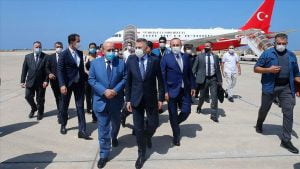 نائب الرئيس أردوغان يصل بيروت