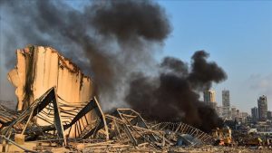 انهيارات جديدة في أهراءات القمح في مرفأ بيروت