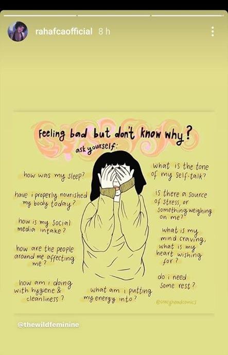 السعودية رهف القنون تشعر بالسوء وتثير جدلًا بمضمون رسالتها الجديدة 3