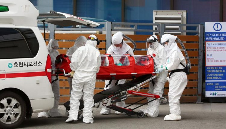 عدد الإصابات بالفيروس في العالم