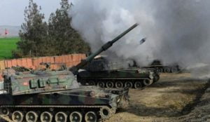 الجيش التركي يقصف مواقع للنظام السوري جنوبي ادلب
