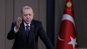 اردوغان يؤكد لرئيس المجلس الاوروبي أن تركيا ستواصل حماية حقوقها