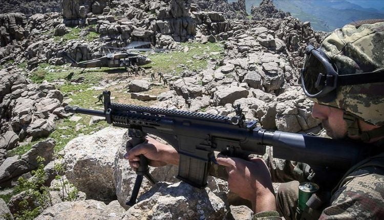 الكوماندوز التركي يحبط عملية ارهابية