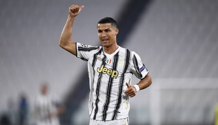 قطة لاعب كرة القدم العالمي ​كريستيانو رونالدو​