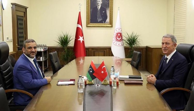 لقاء مهم بين وزير الدفاع التركي ورئيس المجلس الأعلى بليبيا