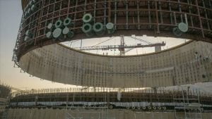 انتهاء تصنيع مفاعل الوحدة الأولى للمحطة النووية التركية