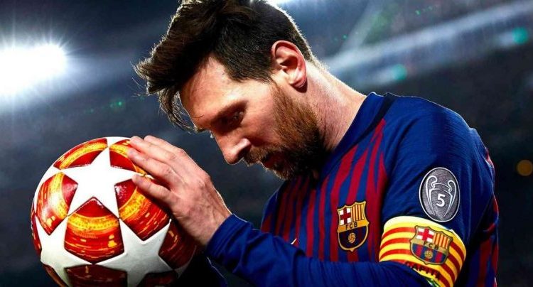 اللاعب ليونيل ميسي