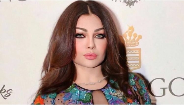 الفنانة اللبنانية هيفاء وهبي