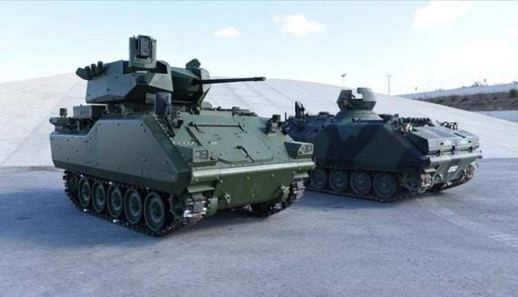 دبابة برمائية متطورة محلية الصنع تدخل الخدمة في الجيش التركي