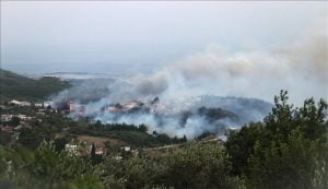 هطاي التركية.. 10 إصابات خفيفة بسبب حريق غابات