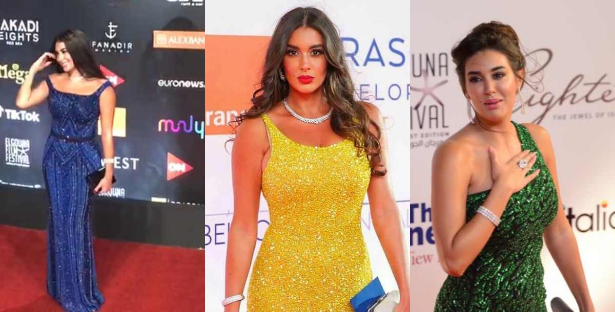 إطلالة ياسمين صبري في الجونة مكررة.. وهكذا وصفت 2020 3