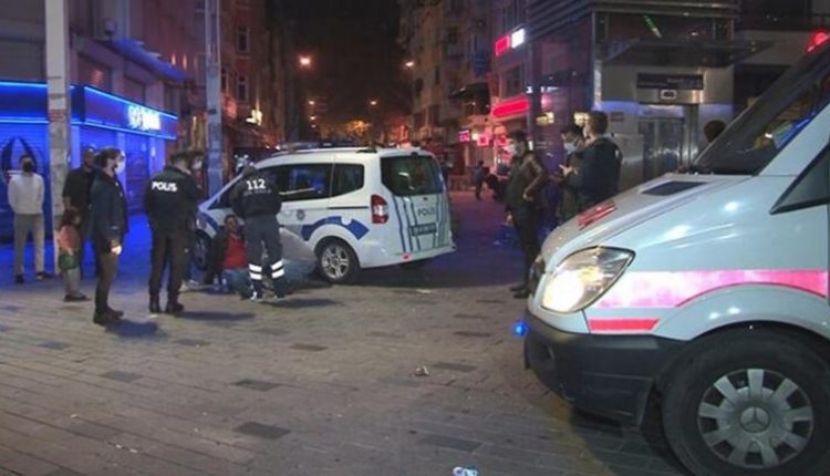 ميدان تقسيم يشهد هجوما بالسكاكين ليلة أمس والشرطة تتدخل