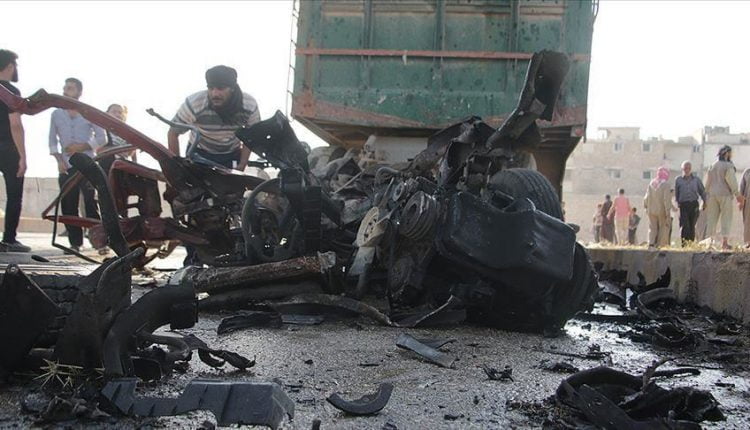 14 قتيلا في انفجار عنيف هز مدينة الباب شمالي سوريا (شاهد)