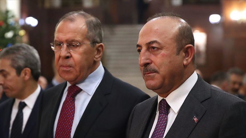 وزير الخارجية التركي يتصل "غاضبا" بنظيره الروسي