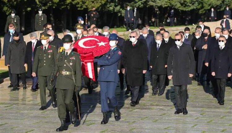 تركيا تحيي الذكرى السنوية لوفاة المؤسس أتاتورك وأردوغان يزور ضريحه