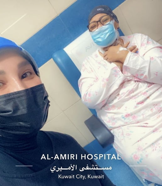 “شاهد” ماذا حدث مع الفنانة الكويتية انتصار الشراح بعد أيّام من إدخالها "العناية المركزة" 1