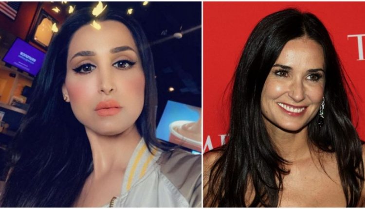 مقارنة هند القحطاني بالنجمة ديمي مور تثير سخرية الجمهور