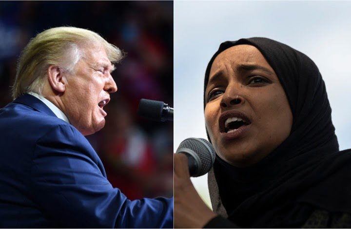 هكذا ألحقت إلهان عمر هزيمة مدوية بترامب 2 هكذا ألحقت إلهان عمر هزيمة مدوية بترامب 1