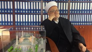 خطيب المسجد الأقصى يؤم الرئيس أردوغان بجامع آيا صوفيا