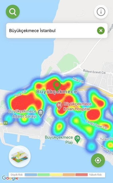 (صور) خريطة الإصابات في اسطنبول بعد الحظر.. الذروة تلاشت! 57