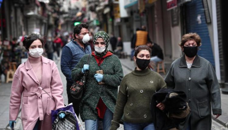 خريطة اسطنبول تتحول إلى اللون الأخضر