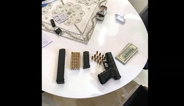 جانب من المضبوطات