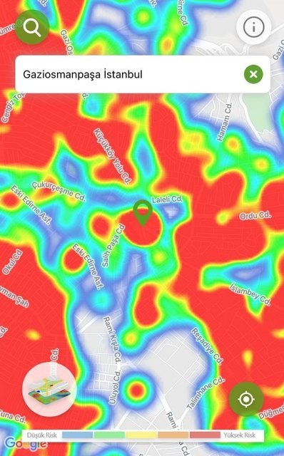 (صور) خريطة الإصابات في اسطنبول بعد الحظر.. الذروة تلاشت! 47