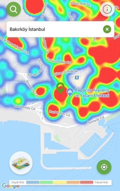 (صور) خريطة الإصابات في اسطنبول بعد الحظر.. الذروة تلاشت! 9