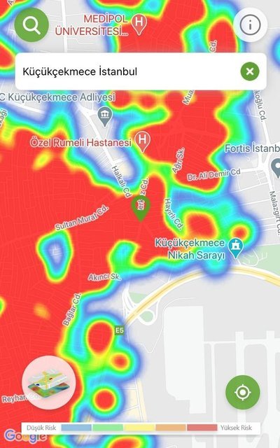 (صور) خريطة الإصابات في اسطنبول بعد الحظر.. الذروة تلاشت! 29