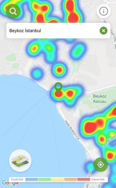 (صور) خريطة الإصابات في اسطنبول بعد الحظر.. الذروة تلاشت! 11