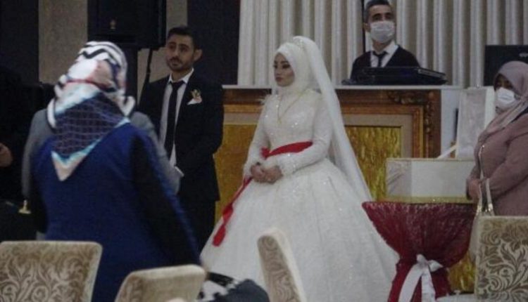 جانب من حفل الزفاف في بورصة