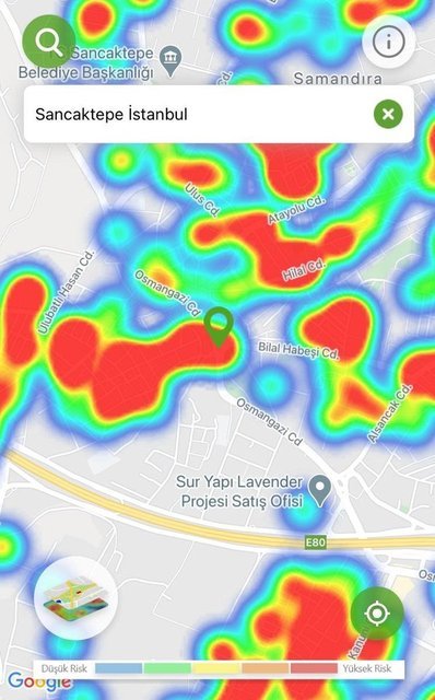 (صور) خريطة الإصابات في اسطنبول بعد الحظر.. الذروة تلاشت! 25