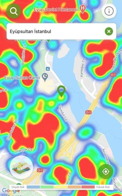 (صور) خريطة الإصابات في اسطنبول بعد الحظر.. الذروة تلاشت! 33