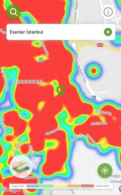 (صور) خريطة الإصابات في اسطنبول بعد الحظر.. الذروة تلاشت! 21