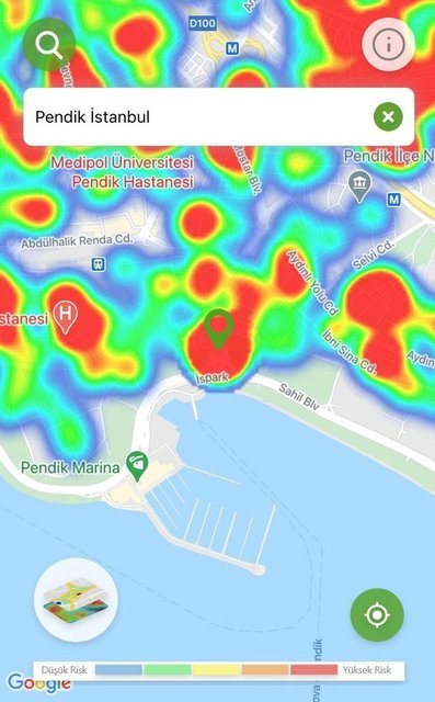 (صور) خريطة الإصابات في اسطنبول بعد الحظر.. الذروة تلاشت! 15