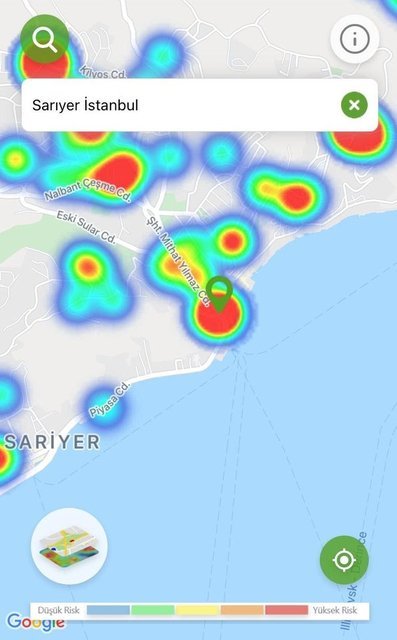(صور) خريطة الإصابات في اسطنبول بعد الحظر.. الذروة تلاشت! 19